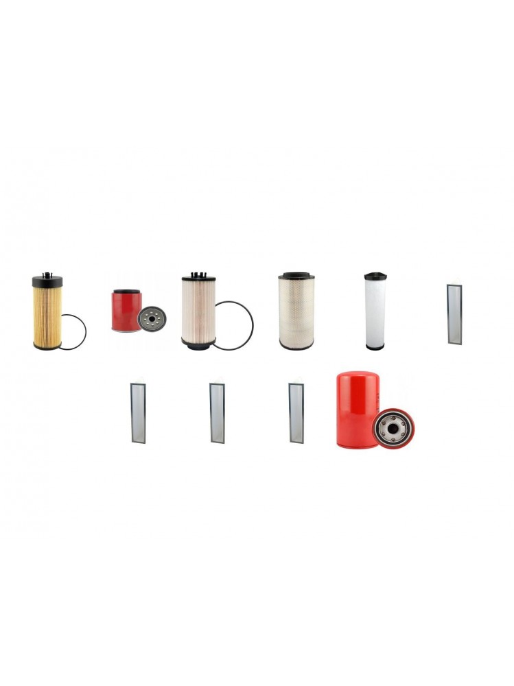 CLAAS MEDION 330 Filter Service Kit with Mercedes Om906La Eng 0400- HP 231 CH