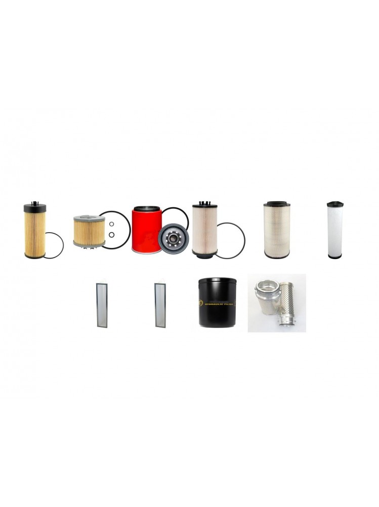 CLAAS TUCANO 340 Filter Service Kit with Mercedes Om906La Eng 2009-
