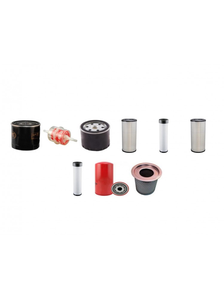 COMPAIR-HOLMAN C62 Filter Service Kit with  Deutz F4M1011F Eng Year 2005- DLT 0407