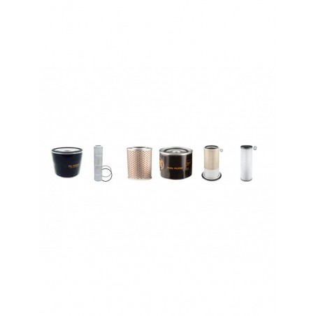 HITACHI EX100 M-3 Filter Service Kit w/Isuzu 4BD1 Eng.