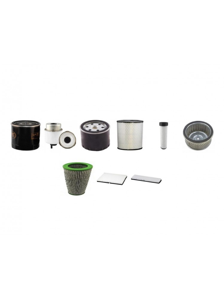 JCB 406 Filter Service Kit W/ Deutz Engine