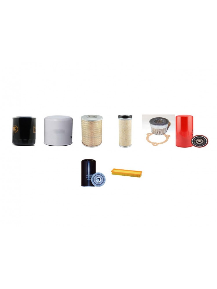DEUTZ DX 365 Filter Service Kit with Deutz F4L912 Eng