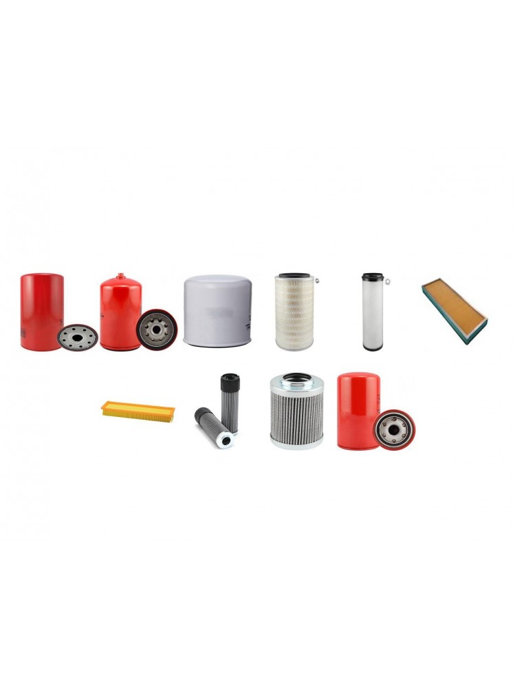 DEUTZ M 4045 H STARLINER Filter Service Kit w/Deutz BF6L913 Eng.     160 CH