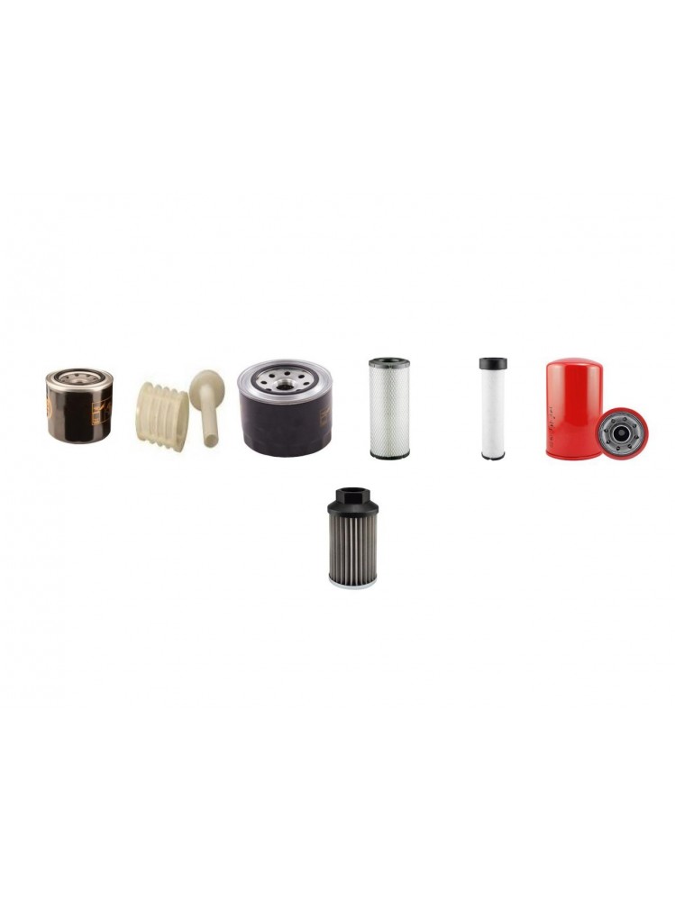 DIECI 256 APOLLO Filter Service Kit with Yanmar 4Tnv98-N Eng 2006-