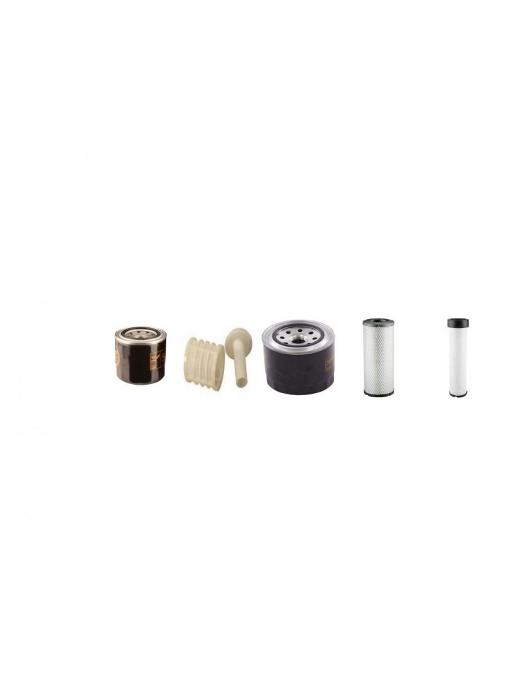 DIECI APOLLO 25.6 Filter Service Kit Air Oil Fuel Filters w/Yanmar 4TNV98-N Eng.   YR  2006-