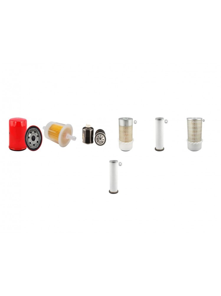 NH L160 Air Oil Fuel Filter Kit