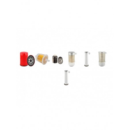 NEW HOLLAND L160 Filter Service Kit Air Oil Fuel Filters w/N844T Eng.