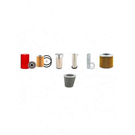 DOOSAN DH130-2 Filter Service Kit w/Daewoo Eng.
