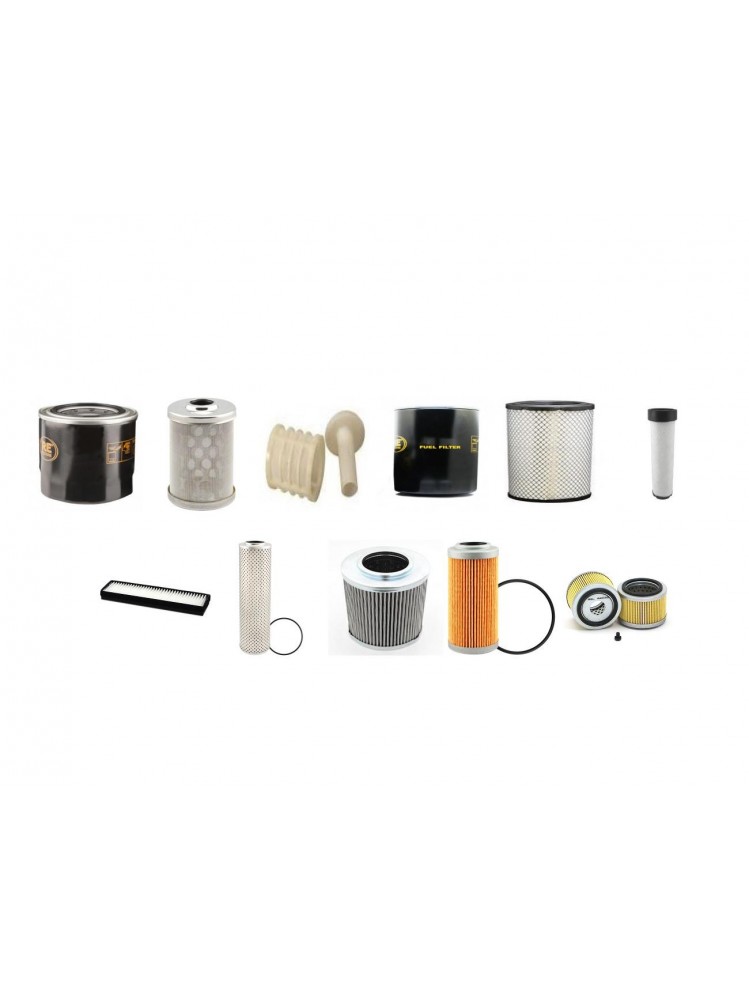DOOSAN DX 55 Filter Service Kit with Yanmar 4Tnv98 Eng 2009-