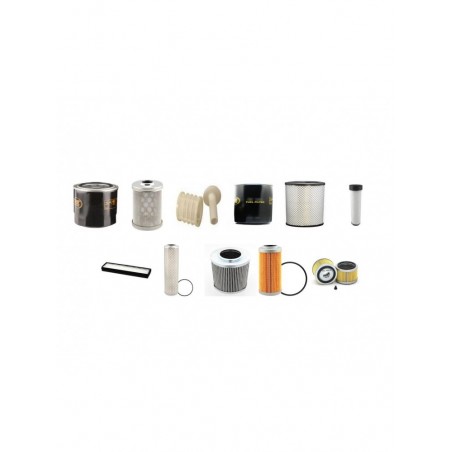DOOSAN DX55 Filter Service Kit with Yanmar 4Tnv98 Eng 2009-