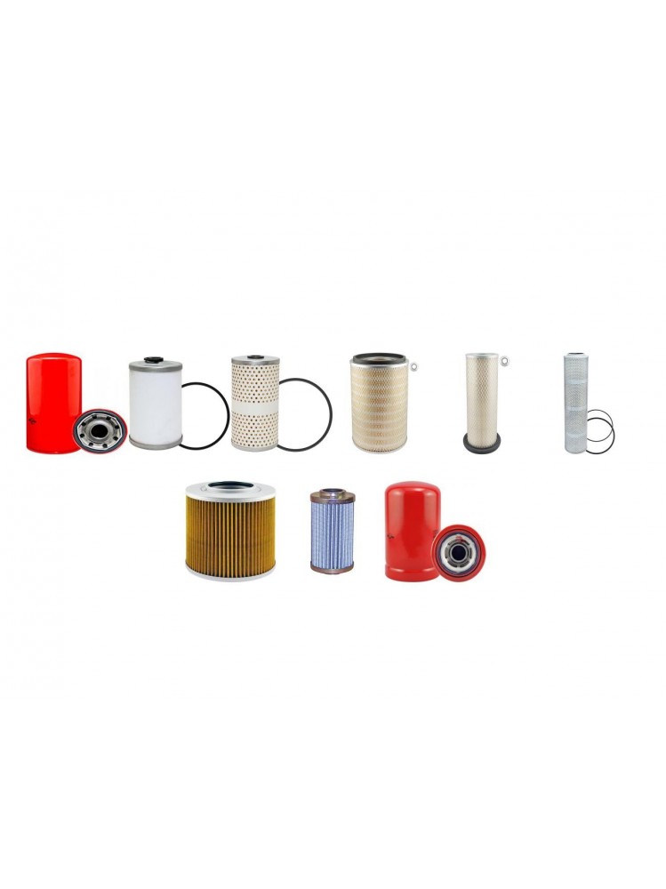 DOOSAN MEGA 300 III Filter Service Kit w/Daewoo D2366T Eng.