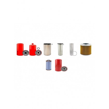 DOOSAN MEGA400 III PLUS Filter Service Kit w/Daewoo Eng.