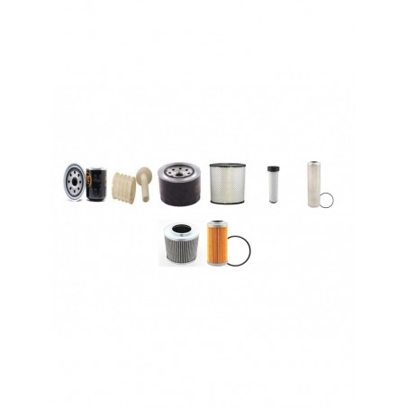 DAEWOO SOLAR 055 PLUS Filter Service Kit with Yanmar 4Tnv Eng SN 32237-