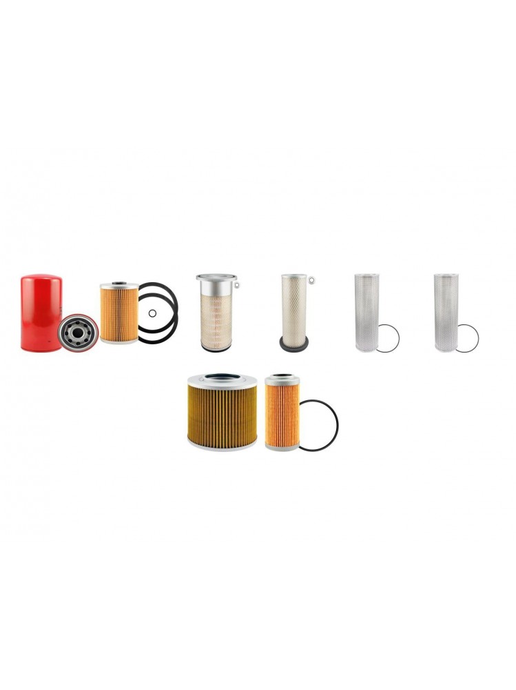 DAEWOO SOLAR 170 LC III Filter Service Kit w/Daewoo DB58T Eng.