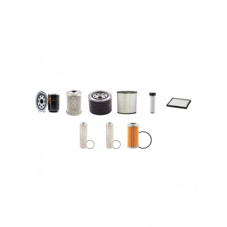 DAEWOO SOLAR 55V PLUS Filter Service Kit w/Yanmar 4TNE94 Eng. YR 2003-