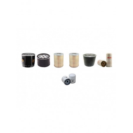 ECOAIR F30 Compressor Filter Service Kit w/ Deutz F2L1011 Eng.