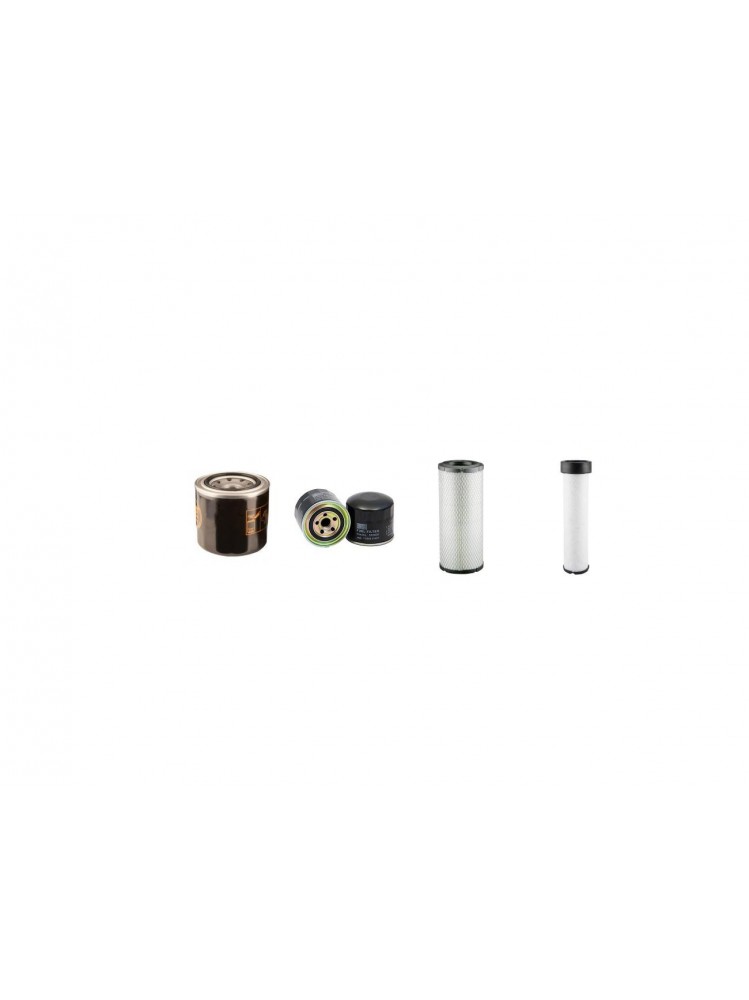 EUROCOMACH ES 850 ZT Filter Service Kit Air Oil Fuel Filters w/Yanmar 4TNV98ZSPR Eng.   YR  2011-