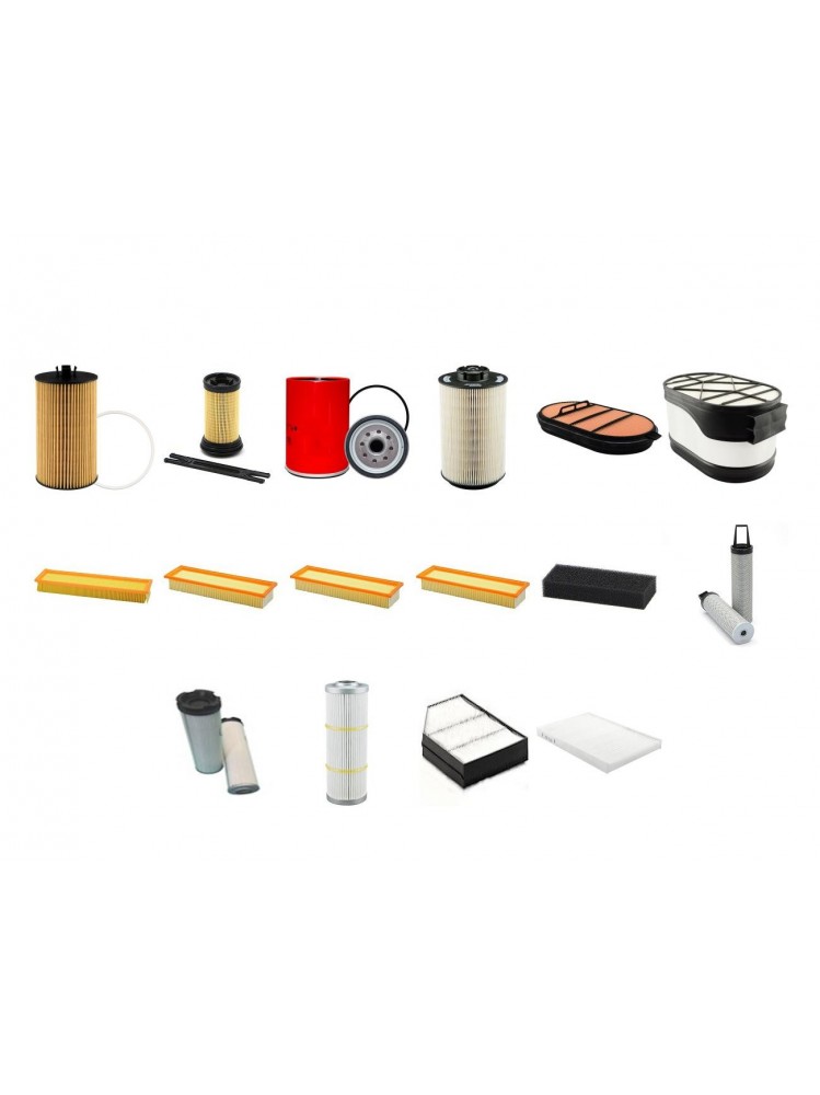FENDT 714 VARIO Filter Service Kit w/Deutz  Eng. SN  101- YR  2010-  732