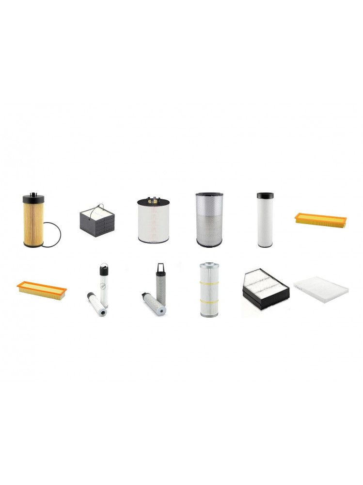 FENDT 815 VARIO Filter Service Kit w/Deutz BF6M2013 Eng.   YR  11.02-09.06 150 CH