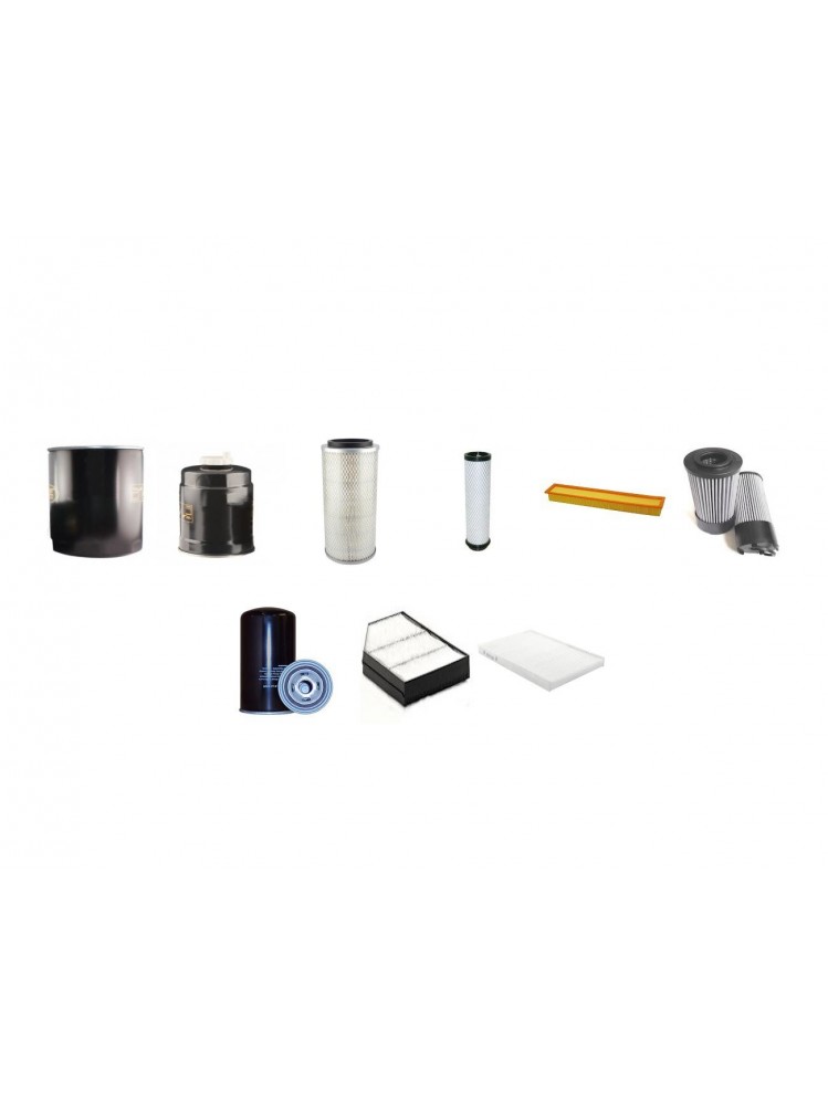 FENDT F 390 GTA Filter Service Kit w/Deutz F6L913 Eng.