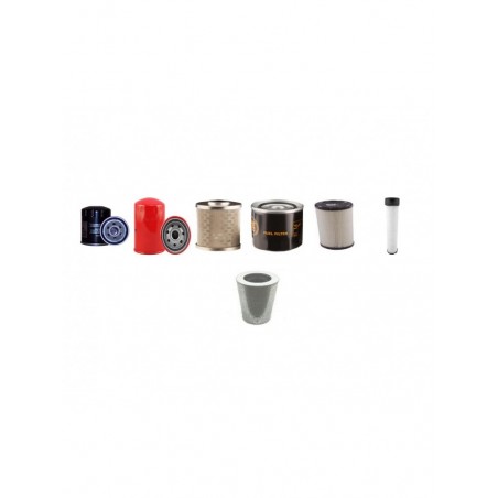 Fermec 128/ 135 Mini digger Filter Service Kit Air/ Oil/ Fuel/ Hydraulic