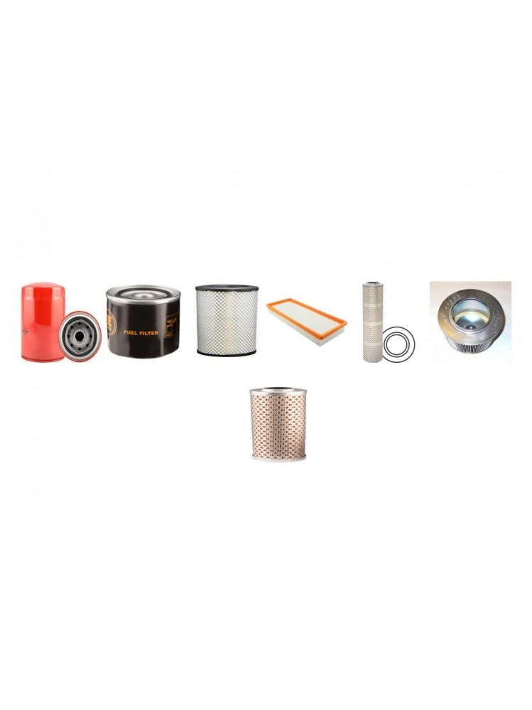 Hitachi LCEX60LC Excavator Filter Kit