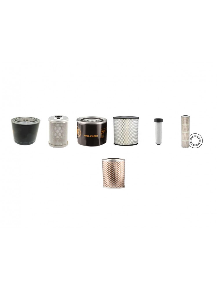 Hitachi 75UREX75UR Excavator Filter Kit