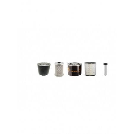 HITACHI EX 75UR Filter Service Kit w/Nissan BD30 Eng. Air, Oil, Fuel Filters