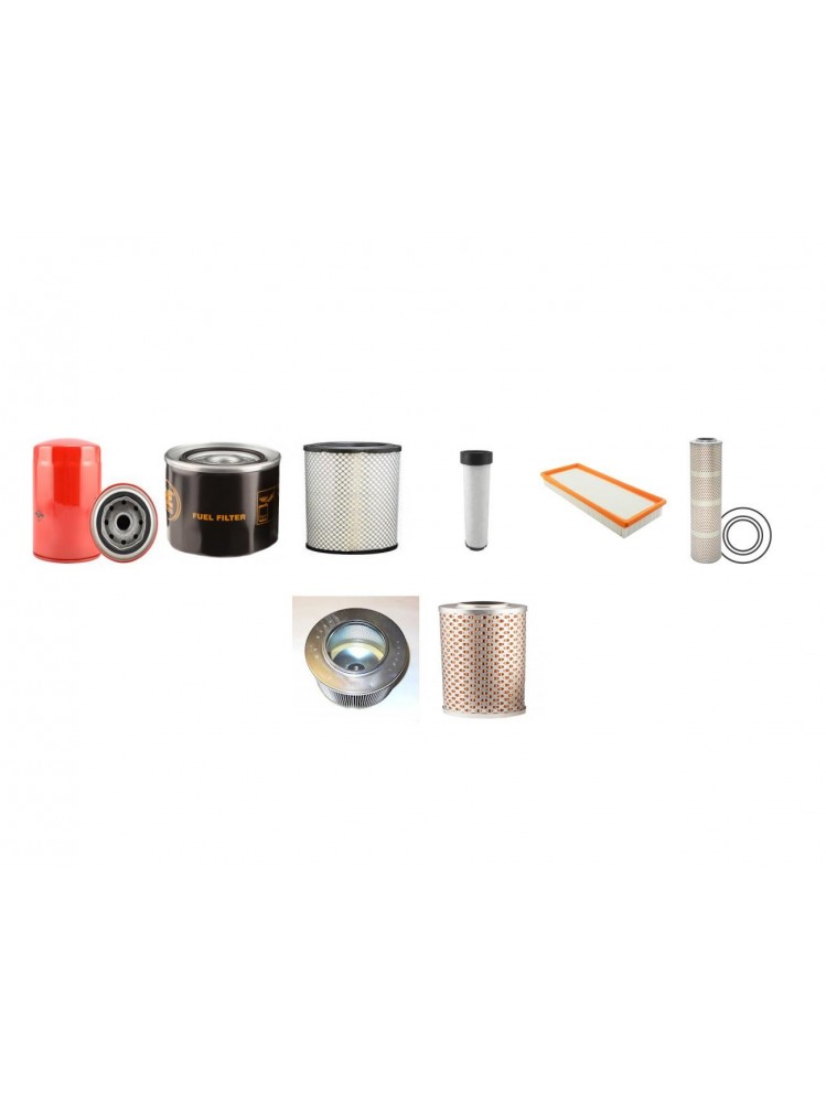 Hitachi EX80-5 Excavator Filter Kit