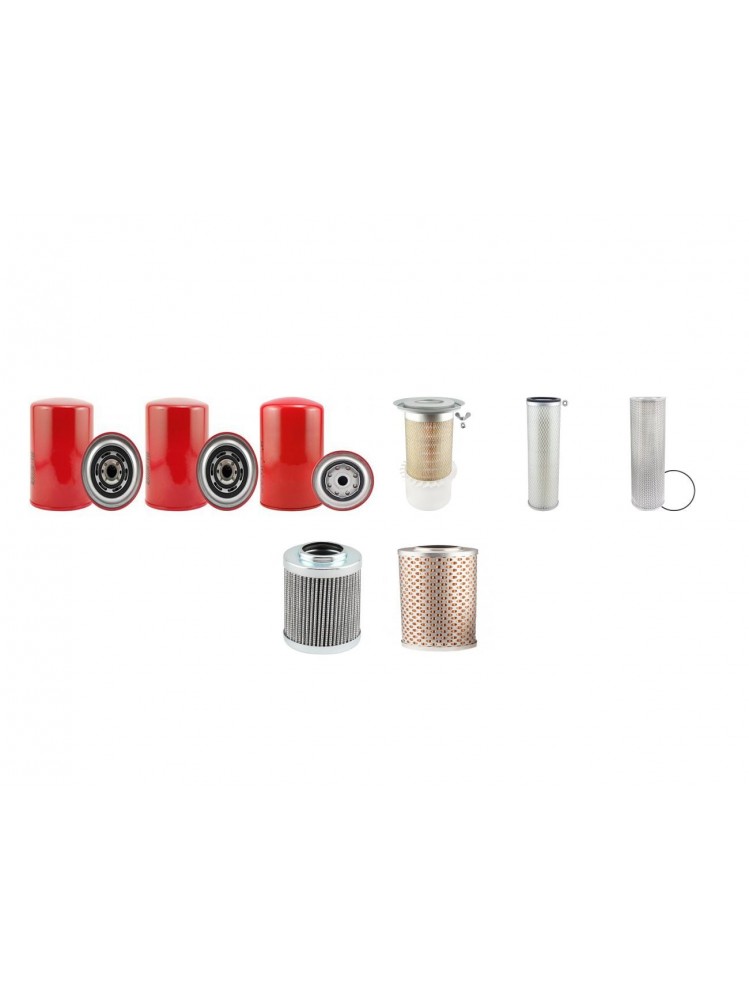 HITACHI FH 200 W-3 Filter Service Kit w/Fiat  Eng.