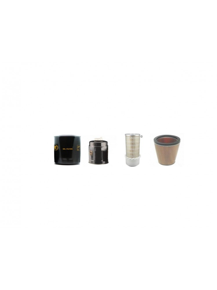 HITACHI FH 85W Filter Service Kit Air Oil Fuel Filters w/Perkins  Eng.