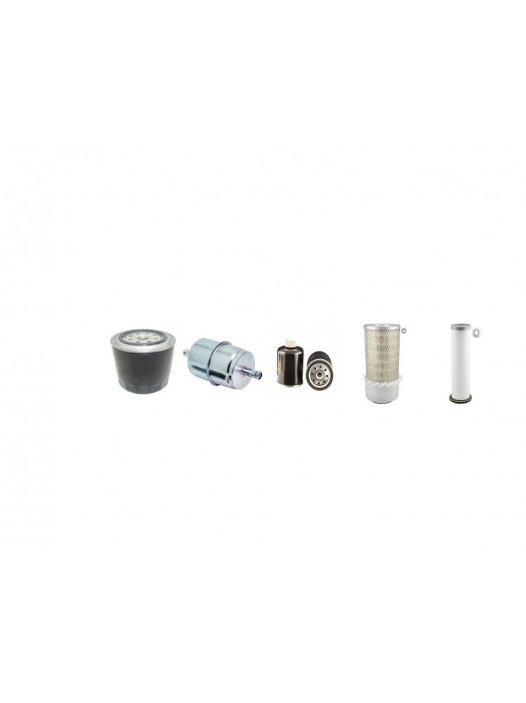 HITACHI SL 40B Filter Service Kit Air Oil Fuel Filters