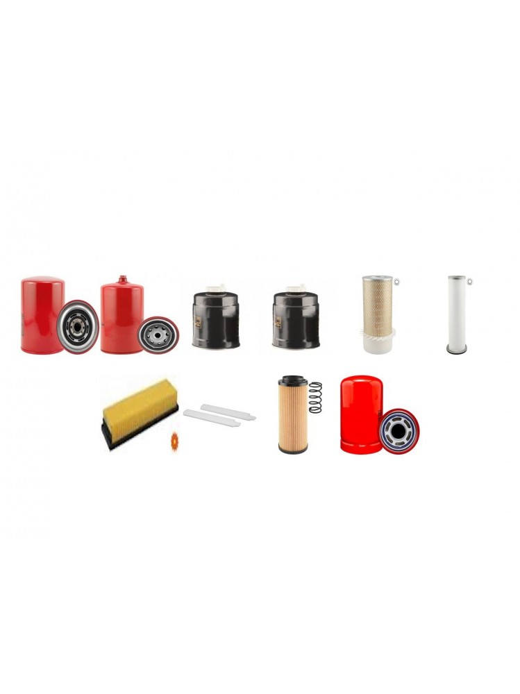 HITACHI W 90 Filter Service Kit w/Iveco 8045.25.291 Eng. SN  601101-