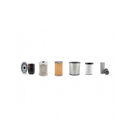 FIAT KOBELCO E 45 SR Filter Service Kit w/Yanmar Eng. 03-