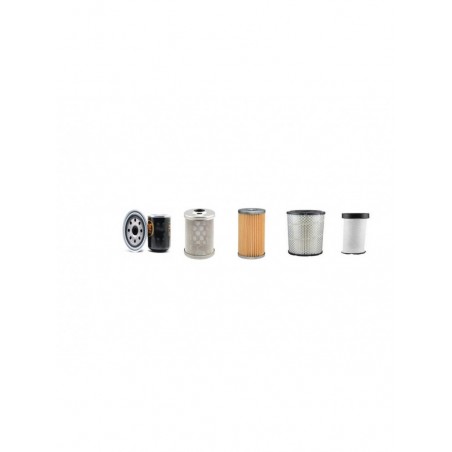 FIAT KOBELCO E45SR Filter Service Kit Air Oil Fuel Filters w/Yanmar Eng. YR 03-