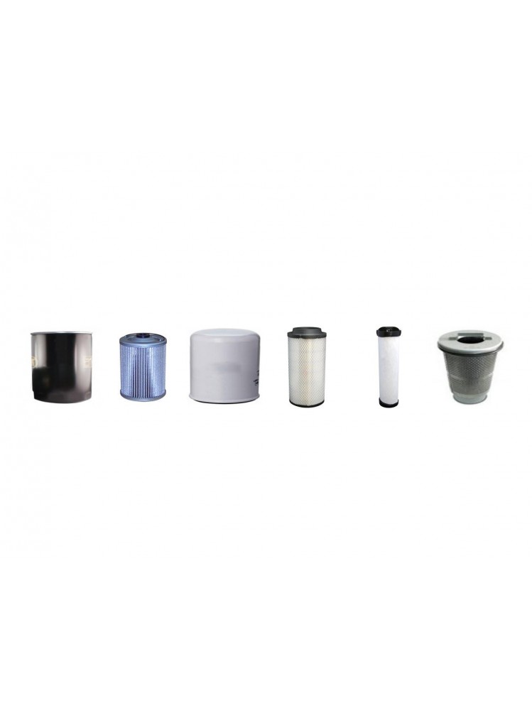 FUCHS 330 MHL Filter Service Kit w/Deutz BF6M1013E Eng. SN  0110/0112