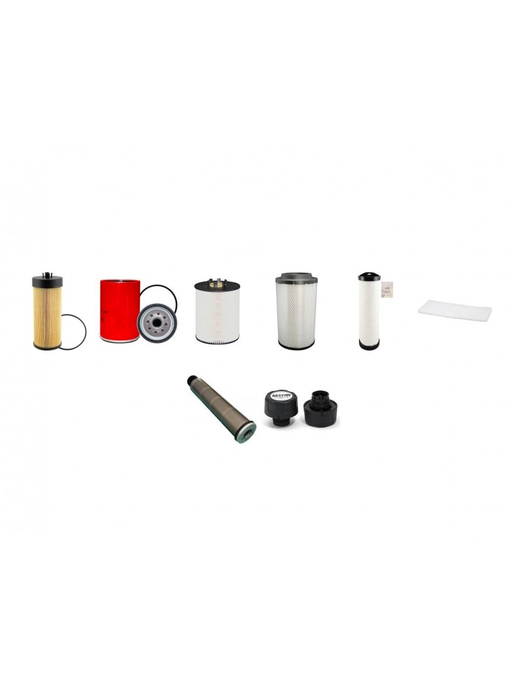 FUCHS 335 MHL Filter Service Kit w/Deutz TCD2013L6 Eng.   YR  2008-