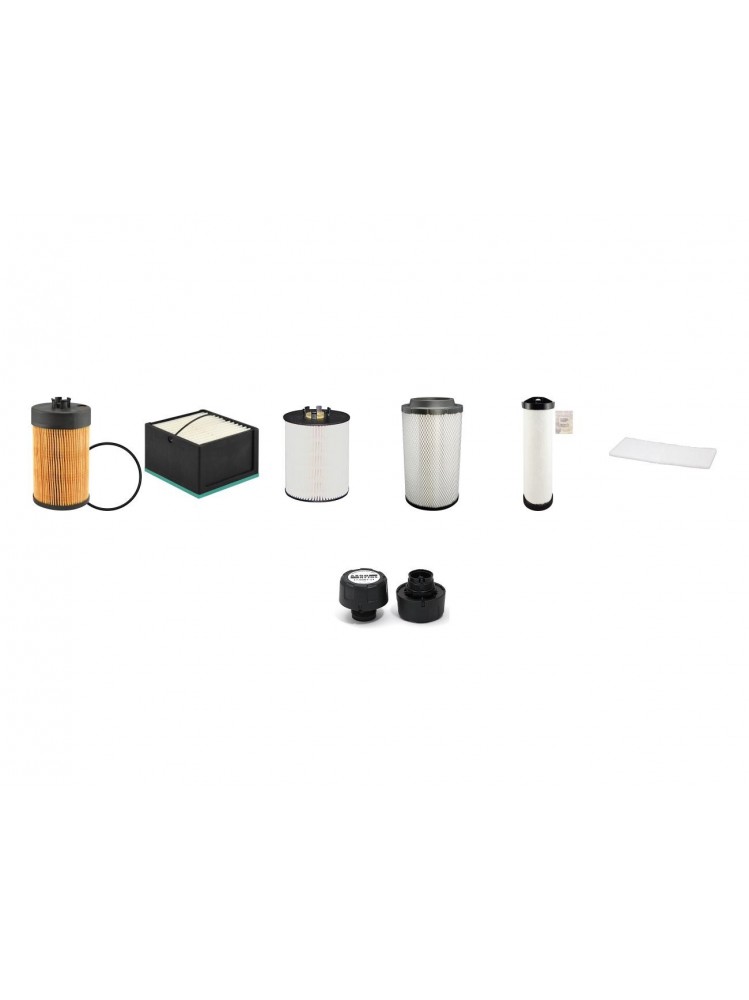 FUCHS 340 A MHL Filter Service Kit w/Deutz BF6M2012C Eng.