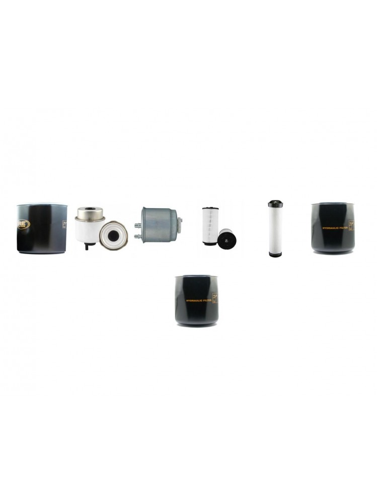 GASPARIN IMPIANTI GI 5000 R Filter Service Kit w/Jcb 444 Eng.