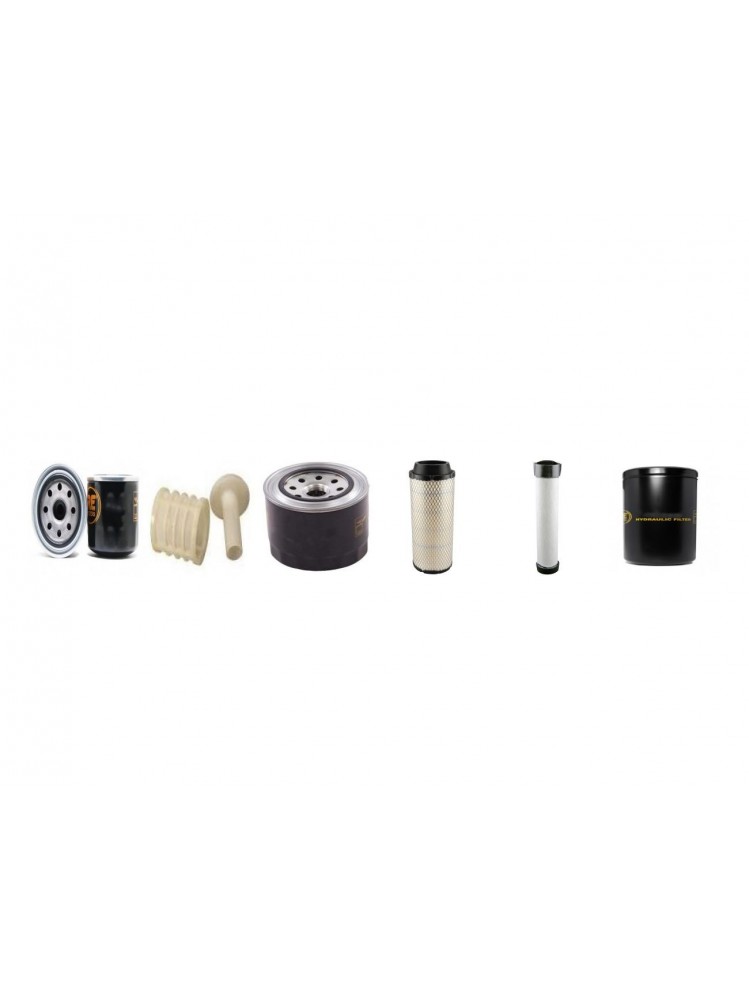 GEHL SL 3840 SX Filter Service Kit w/Yanmar 3Tnv88 Eng. 2007-