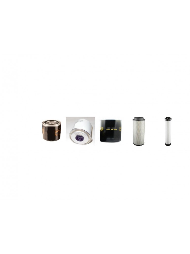 GEHL SL 4640 SERIE 2 Filter Service Kit Air Oil Fuel Filters w/Yanmar 4TN98ZWNS Eng.