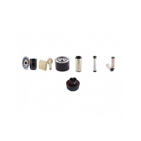 HAKO CITYMASTER 1250 Filter Service Kit w/Yanmar 4Tnv88 Eng.