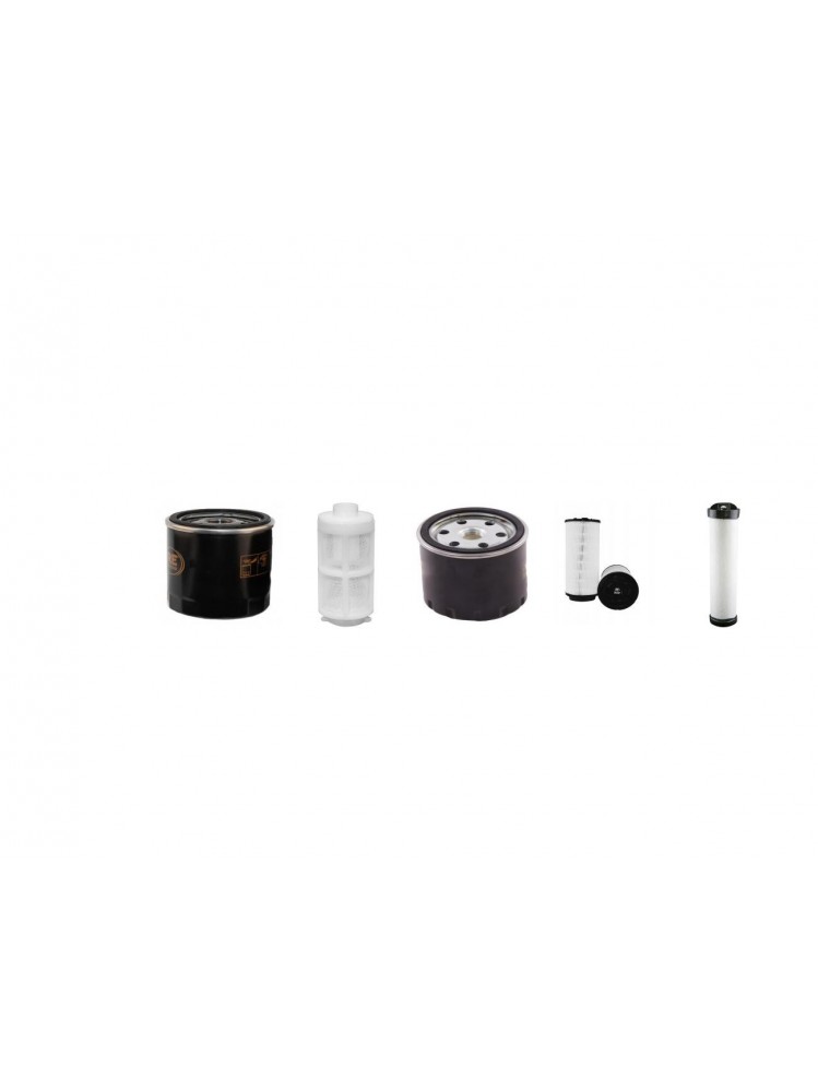 HAMM 3307 P Filter Service Kit Air Oil Fuel Filters w/ BF4M2011F Eng.   YR  2005-