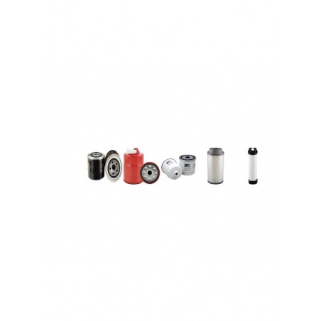 HAMM HD 12 VV/VT Filter Service Kit Air Oil Fuel Filters w/Kubota D1503-M-ET03 Eng. SN  H200 YR  2010-