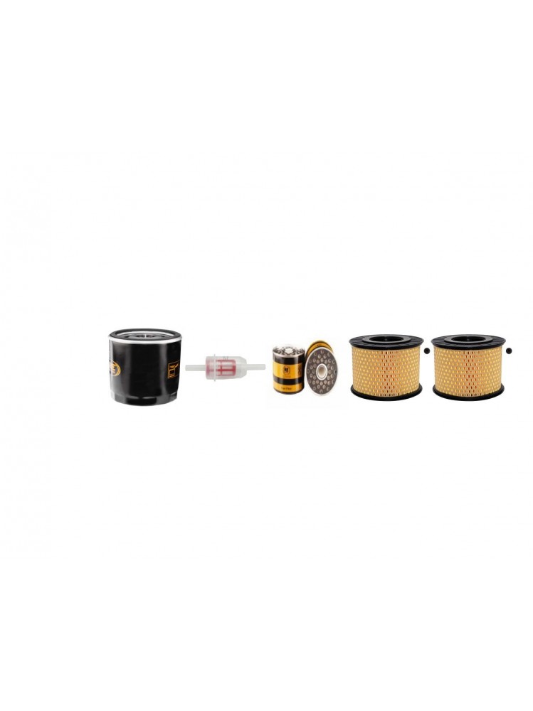 HAMM HD 13 VV Filter Service Kit Air Oil Fuel Filters w/HATZ  Eng. SN  H1720001- YR  2006-2008