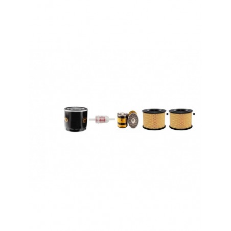 HAMM HD13VV Filter Service Kit Air Oil Fuel Filters w/HATZ Eng. SN H1720001- YR 2006-2008
