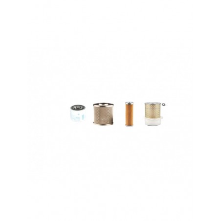 HANIX H08B Filter Service Kit Air Oil Fuel Filters w/Kubota D722BH Eng.