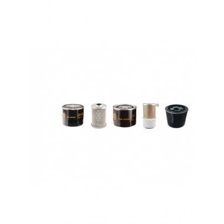Hanix H26C Filter Service Kit Mitsubishi S3L2 Engine