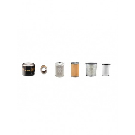 HANIX H 36 CR Filter Service Kit Air Oil Fuel Filters w/Mitsubishi S3L2 Eng.