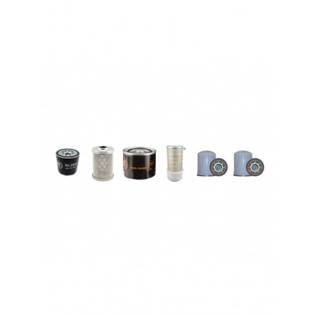 HANIX H75B/C Filter Service Kit w/ISUZU 4JB1 Eng. SN -H7500300